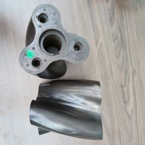 Wear - Resistant Sludge Feed Pump Lobe Pump With NBR Coating Rotor