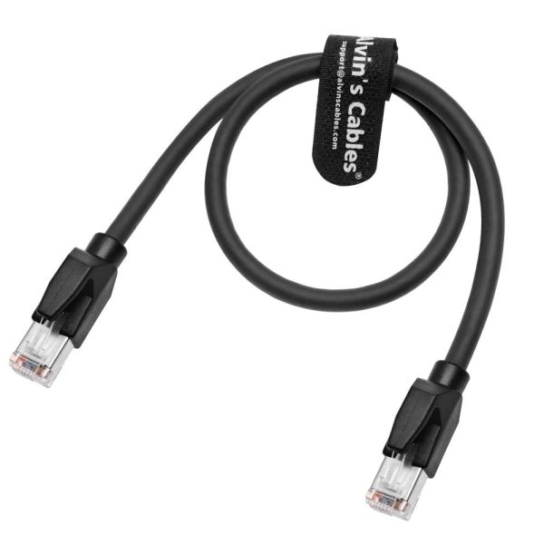 Quality Alvin's Cables Cat6 Profinet Cable 1m Shielded Industrial Gold Plated wholesale