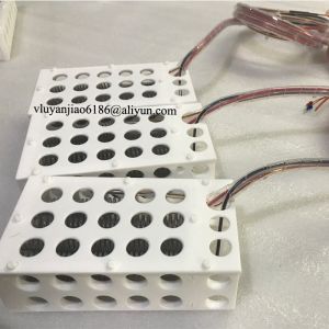 Frame Heater 110×210×60mm 230V 1P 1.5kw PTFE Immersion Heater With J-Type