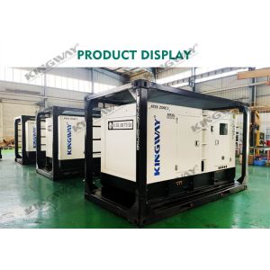60KVA ATEX Zone 2 Equipment Silent Diesel Generator Set With Offshore Lifting