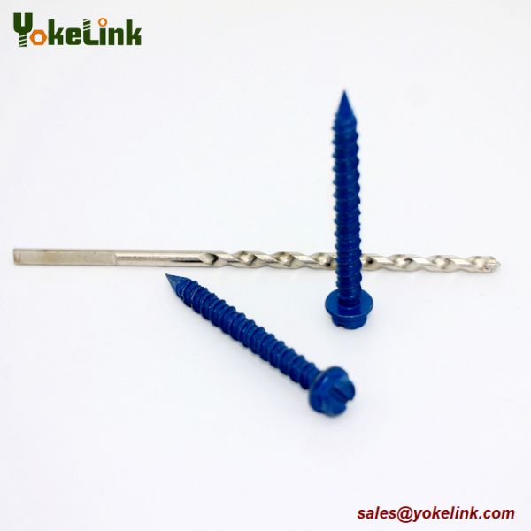 Hex Washer Head Concrete Screw Hi-Lo Thread Screws Ruspert Tapcon Screw