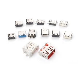 usb 3.1 type c connector 16pin Sinking 1.0mm SMT Female USB Port 16PIn C-Type