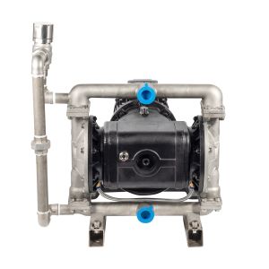 Stainless Steel Pneumatic Air-Operated Double Diaphragm Pump with 1-1/2 In