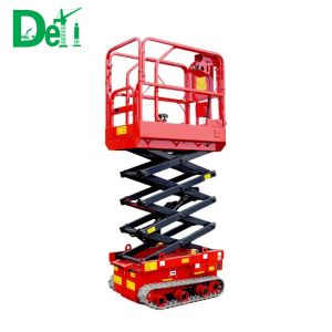 12m Crawler Self Propelled Automatic Scissor Lift Aerial Work Platform