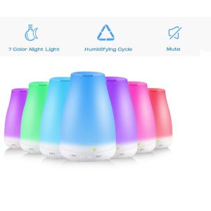 Ultrasonic Aroma Essential Oil Diffuser Air Mist Humidifier Purifier with