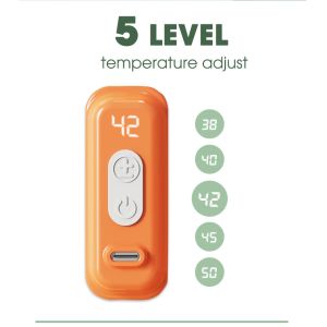 FAST Heating Temperature Control Bottle Warmer Travel USB Milk Warmer