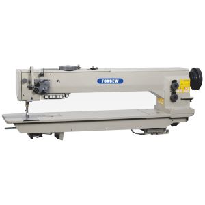 China Long Arm Single Needle Compound Feed Heavy Duty Lockstitch Sewing Machine on sale
