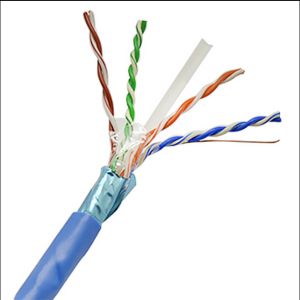 Cheap 23AWG FTP Copper Cat6 Ethernet Cable 305m For Telecommunication for sale