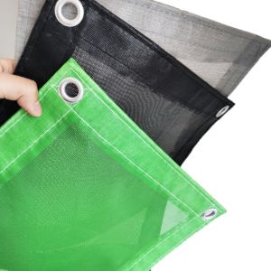 PVC Mesh Sheet Construction Protection Fire Retardant Fireproof Mesh Sheets