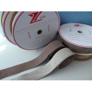 Silver Plated Conductive Hook And Loop Fastener Tape With Anti Electromagnetic