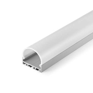 45mm Half Circle LED Aluminium Profile Linear Lighting Strip 180 Degree