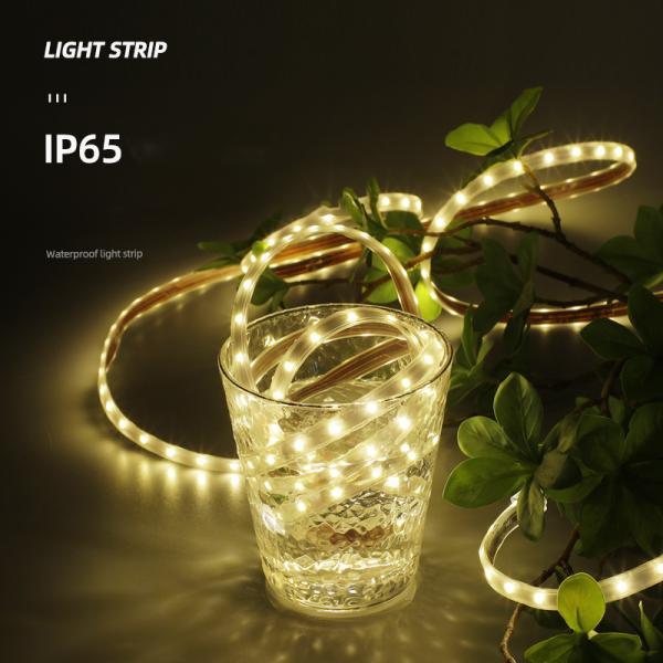 Solar RGB String Lights with 8 Preset Dynamic Modes and 16 Million Colors for