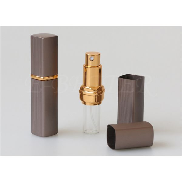 Quality Men Square Refillable Travel Perfume Atomiser Spray 8ml Pocket Size wholesale
