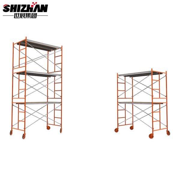 Quality Portable Aluminum Rolling Telescopic  Scaffold Tower Easy Assemble wholesale