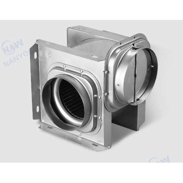 1235CFM Mini 90 Degrees Air Duct Mixed Flow Inline Duct Fan Used In Various