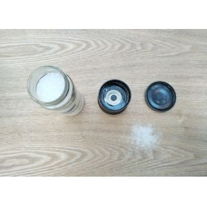 Ceramic Core 90ml Plastic lid Salt and Pepper Glass Jar Spice Condiment