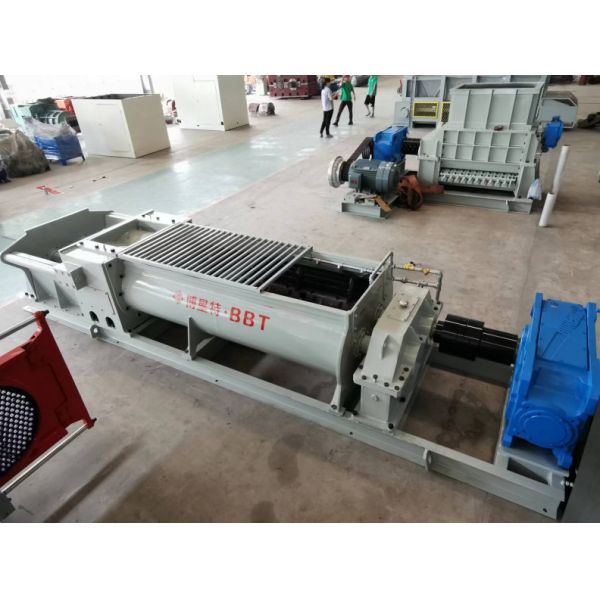 Automatic Double Shaft Mixer Clay Brick Double Shaft Mixer Equipment Twin Screw