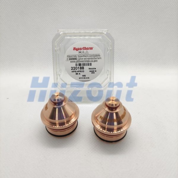 HPR130XD Compatible 80 Amp 220188 Hypertherm Nozzle