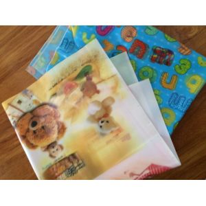 PLASTIC LENTICULAR 3D soft PVC printing flip lenticular effect 3D TPU soft