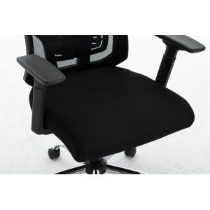 Effortlessly Work with this Adjustable Back Support and Headrest Mesh Swivel