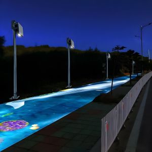 Waterproof Multiple Themes Interactive Ground Projection Game System