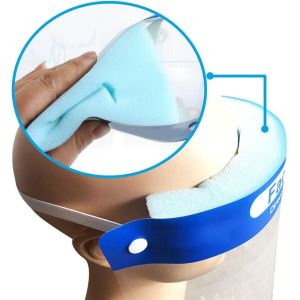Aerosol Proof Safety Visor Face Shield Individual Packed Multiple Function