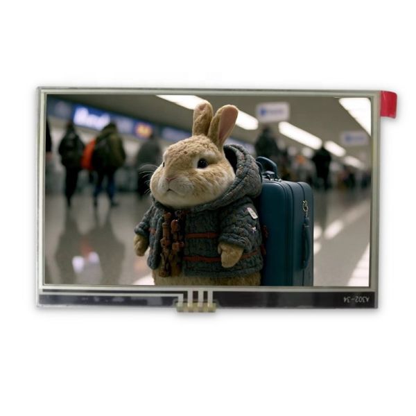 Quality 4-wire Resistive Touch 480*272 Touch Panel LQ043T1DG01 4.3 Inch / Lcd Panel wholesale
