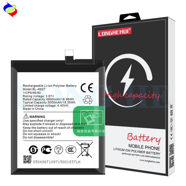 Quality BL-49QT Battery Rechargeable Polymer Lithium Battery for Tecno Camon 20 Premier CK9n wholesale