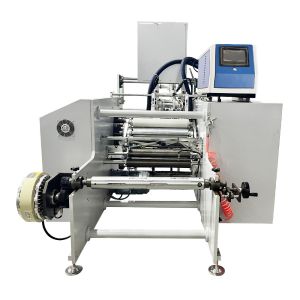 Automatic Aluminum Foil Rewinder with Electric Driven and Labeling System