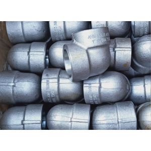 ASME B16.11 A105 Elbow 3000 Lbs Socket Welding Threaded Forged Steel Fitting