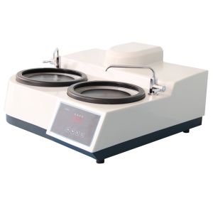 China Double Disc Metallurgical Specimen Grinder Polisher with Diameter 200mm on sale