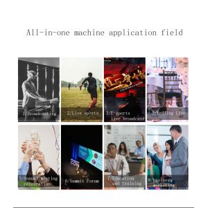 Live Stream Broadcast Switch All-in-One 17.3 Monitor Portable Video Station with