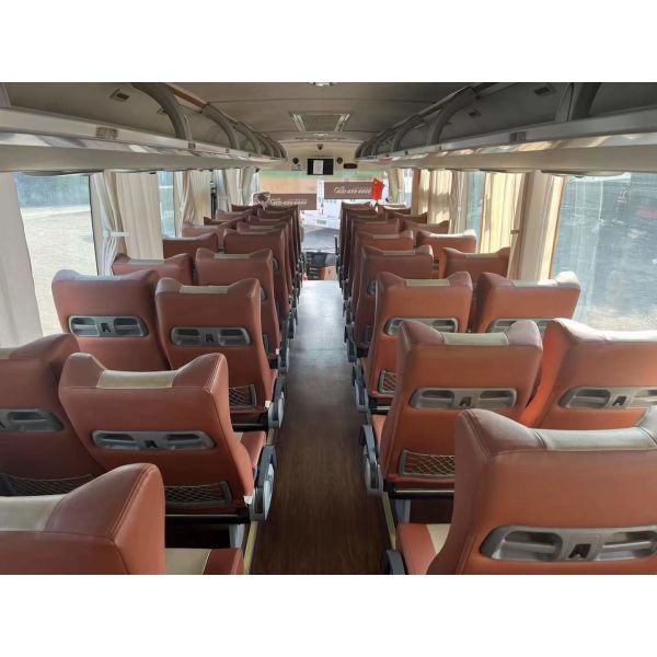 Used Luxury Coaches 54 Seats ZK6120HQ5Y Used Left Hand Drive Buses
