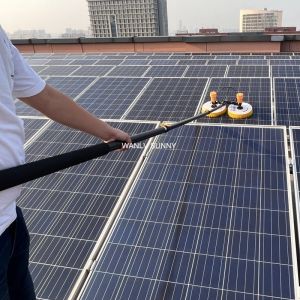 Photovoltaic Roller Solar Panel Cleaning Rotating Brushes with Customizable