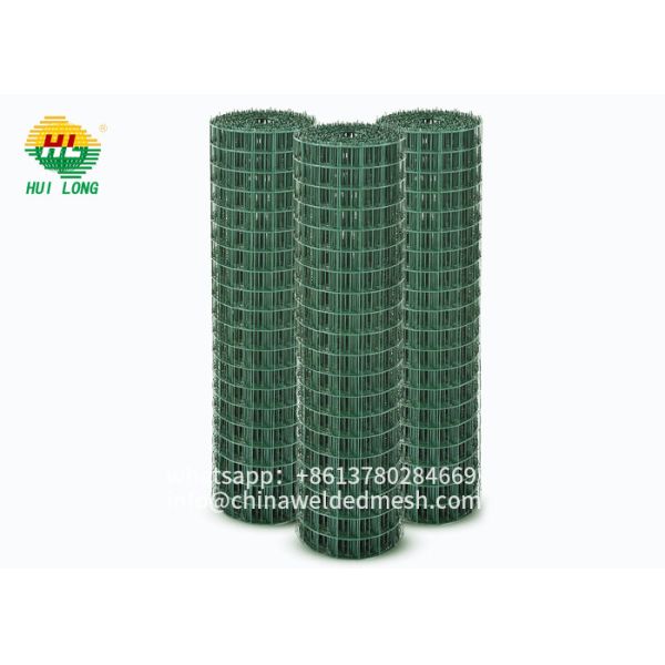 Quality Euro Fence Welded Wire Mesh Rolls , H2m PVC Coated Garden Fence wholesale