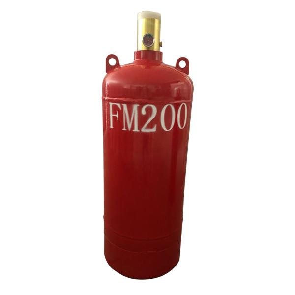High Pressure FM200 Steel Cylinder / Seamless Storage Vessel for Inert Gas
