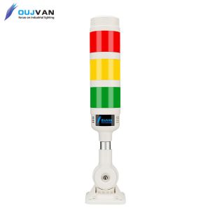 0.5m Wire Length RYG Machine Signal Light DC 12V IP54 For CNC Machine