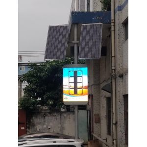 Wide Viewing Angle Pole LED Display P5 Led Module 40000 Pixel/M2