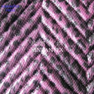 F6053 micro fibre suede fabric multiccolor foil quilting finihsing for fake