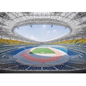 Customized Steel Structure Gymnasium Building Lightweight High Class