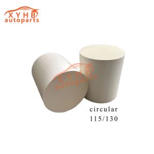 Cheap Ceramic Carrier Round High Quality Three Way Catalytic Filter Element Euro 1-5 Model 115 X 130 for sale
