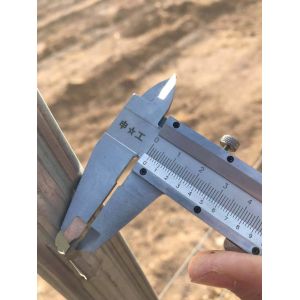 Long Lasting Galvanised Metal Fence Posts , Vineyard Trellis Stakes 0.45m -3.0m