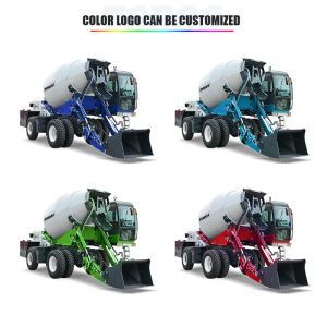 Multifunctional Concrete Mixer Truck 3-6m3 Mixing Drum Capacity