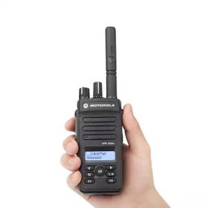Digital Mobile Radio Motorola VHF Walkie Talkie IPX5 for Outdoor Communication
