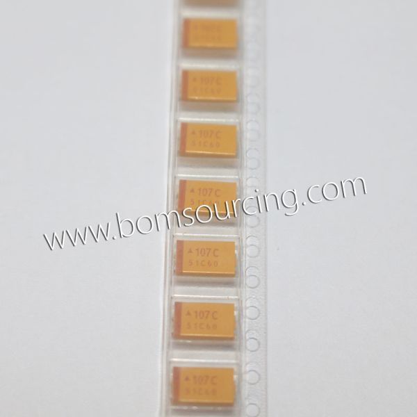 Tantalum Capacitor Integrated Circuit Components 107C 7343-43 100uF 16V