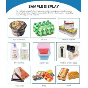 Plastic Packaging Material 220 V Automatic Shrink Wrapping Machine