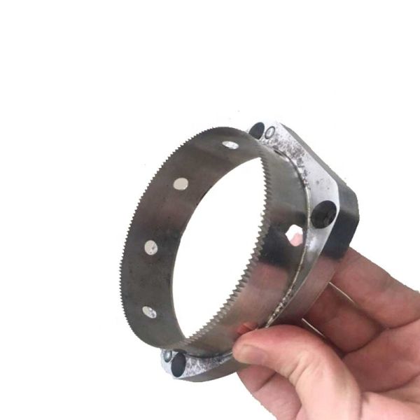 Quality HRC58 9CrSi Egg Box Sealing Machine Cutter Blade wholesale