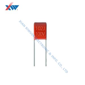 Ultra Small Metallized Polyester Film Capacitors MSF 100VDC 0.0068uF