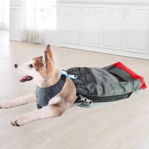 China Breathable Dog Drag Bag for Paralyzed Pets Carrier Bag Protect Chest Limbs 100g on sale