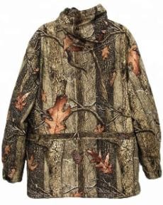 Customized Mens Camo Hunting Coat , Mens Camo Waterproof Jacket With Ykk Zipper
